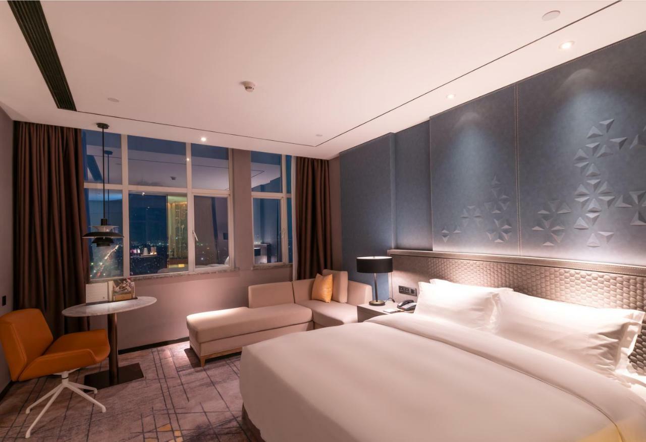 Grand Skylight International Hotel Haoyue Shenzhen Baoan Int'L Exhibition Center Exterior foto