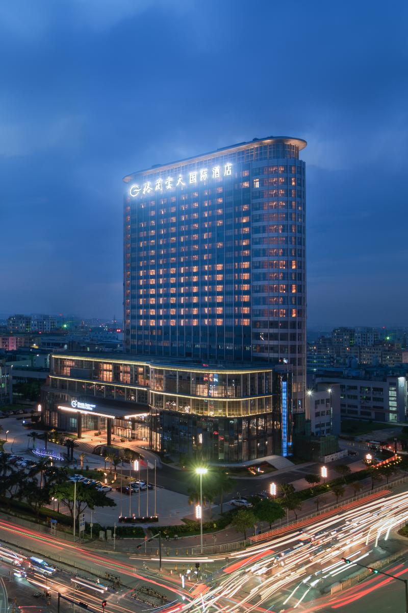 Grand Skylight International Hotel Haoyue Shenzhen Baoan Int'L Exhibition Center Exterior foto