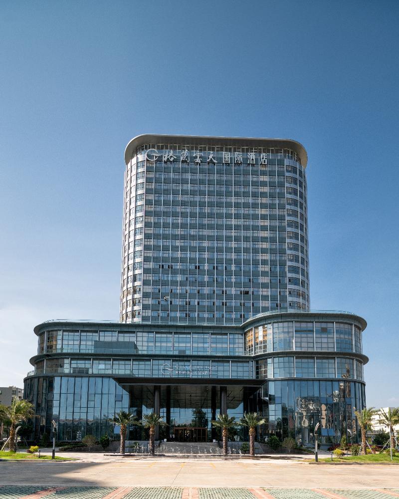 Grand Skylight International Hotel Haoyue Shenzhen Baoan Int'L Exhibition Center Exterior foto